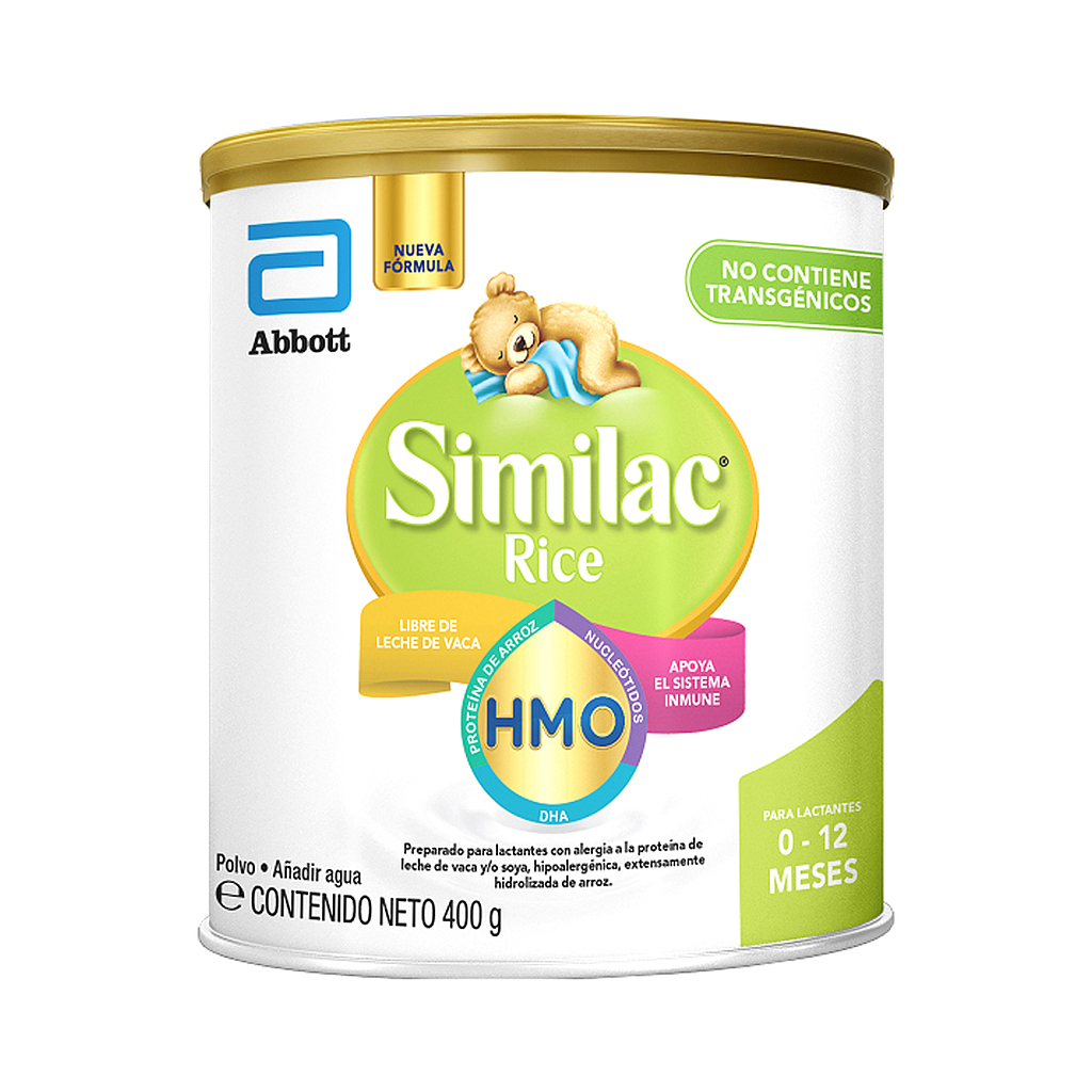 SIMILAC RICE 0-12M LATAx400GR