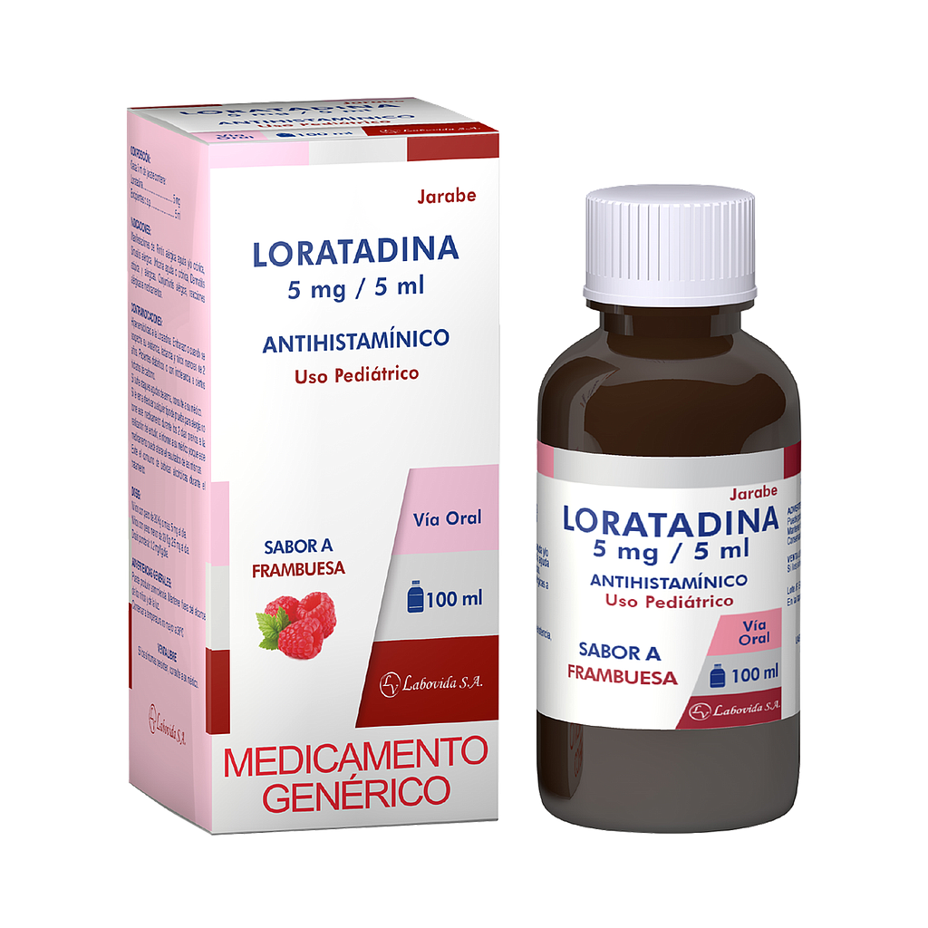 LORATADINA JBEx5MG/5MLx100MLVIDA