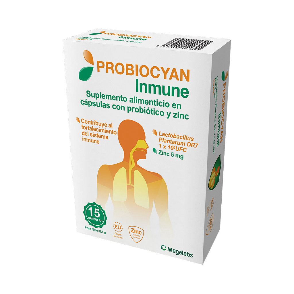 PROBIOCYAN INMUNE CAPx15