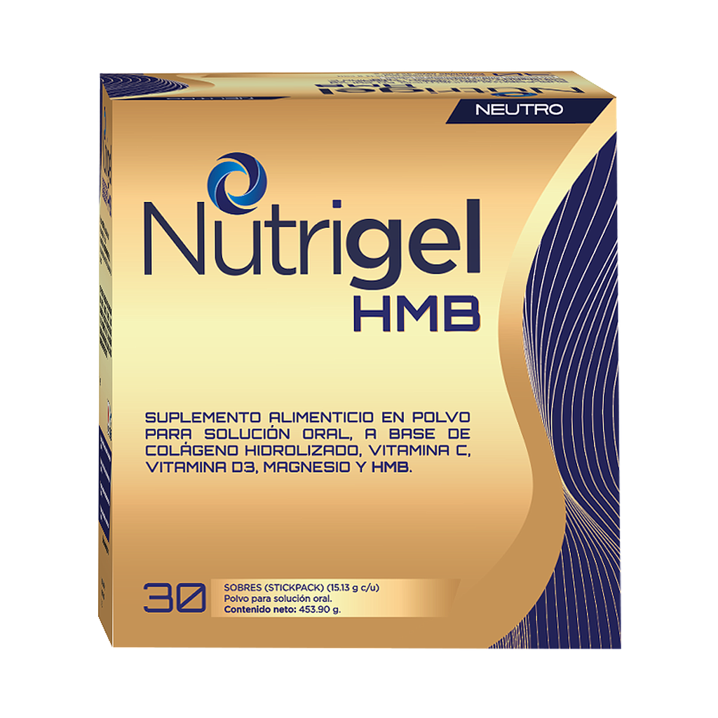 NUTRIGEL HMB NEUTRO SOBx15.13GRx30