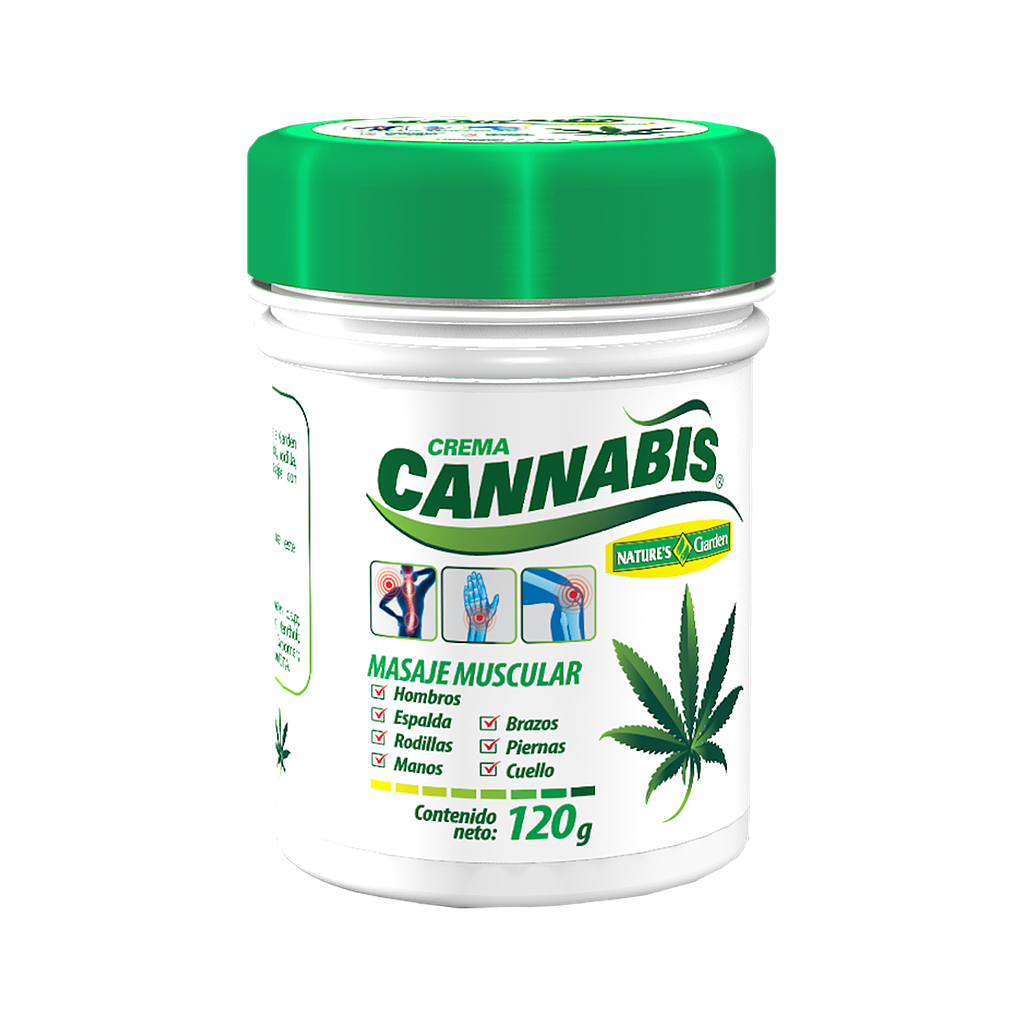 CREMA NATURE´S GARDEN CANNABISx120GR