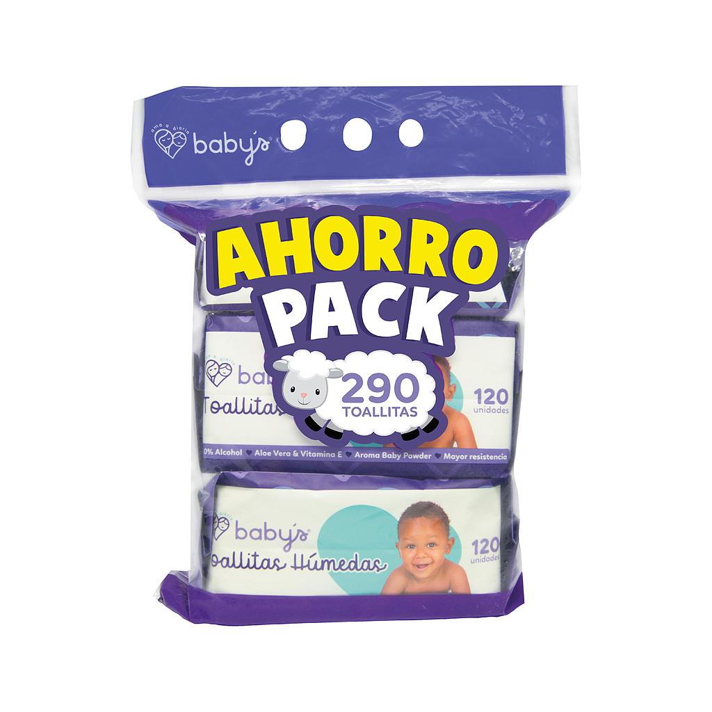 TOALLITAS HUM BABYS PACKx290