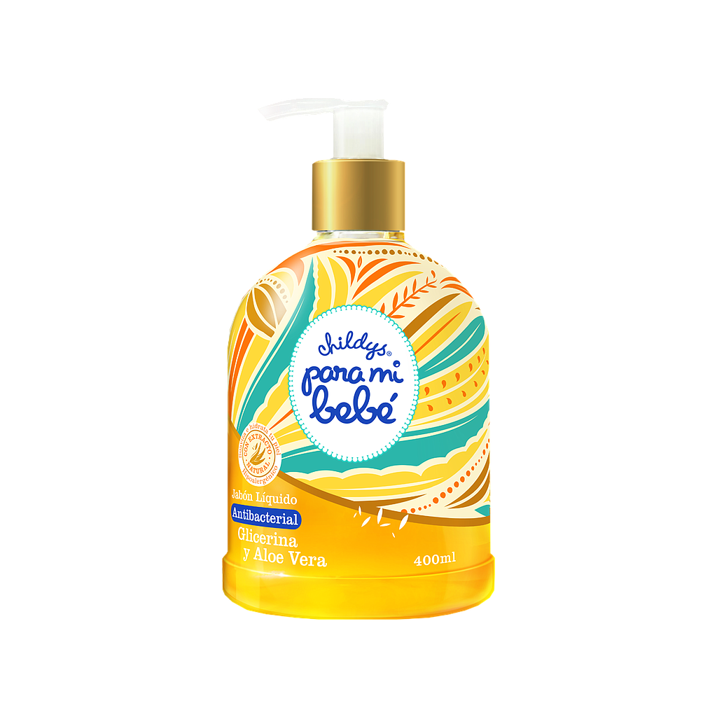 JABON-LIQ CHILDYS PMB GLICERINA-ALOE VERAx400ML