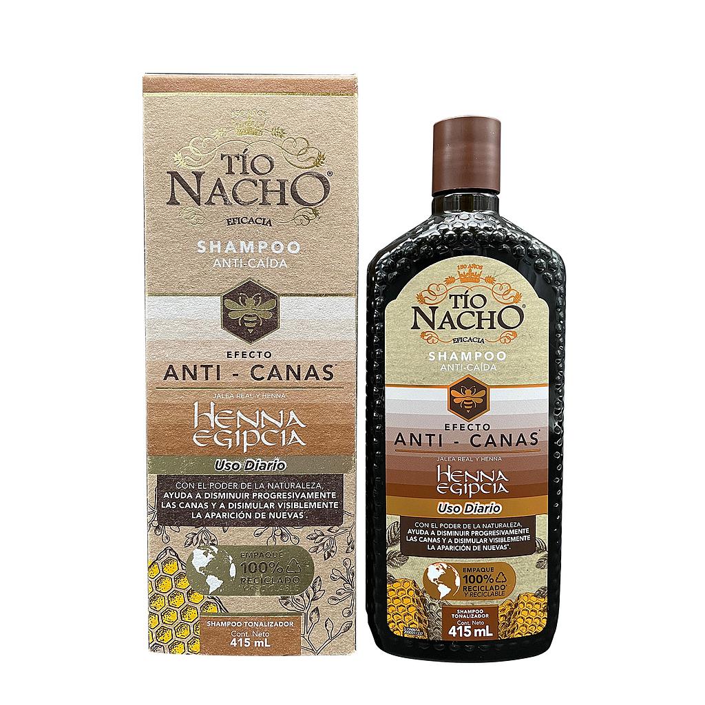 SHAMP TIO NACHO ANTI-CANAS HENNA EGIPx415ML