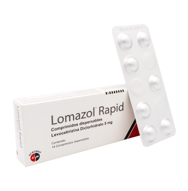 LOMAZOL RAPID COM-DISx5MGx14