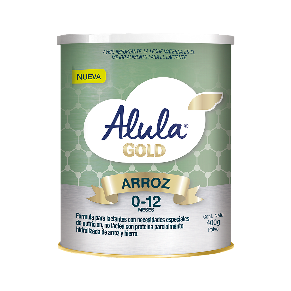 LECHE ALULA GOLD ARROZ 0-12Mx400GR