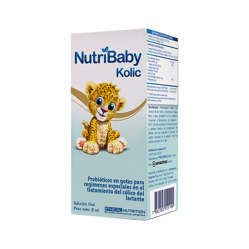 NUTRIBABY KOLIC SOL-ORALx8ML