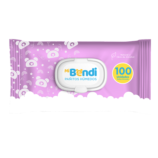 PAÑITOS MIBENDI FLOWPACKx100 