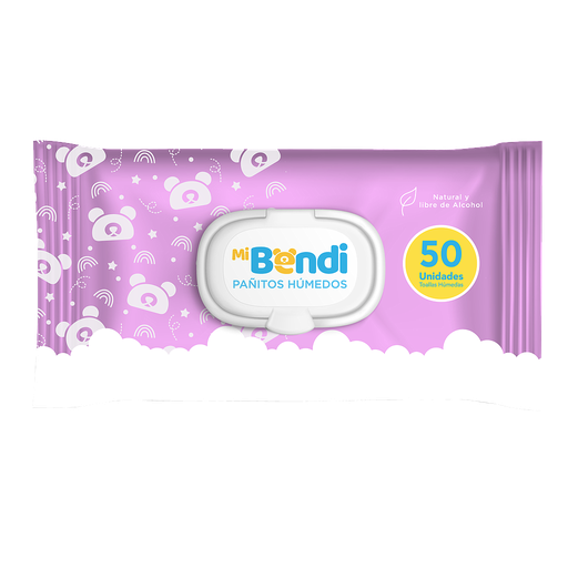 PAÑITOS MIBENDI FLOWPACKx50 