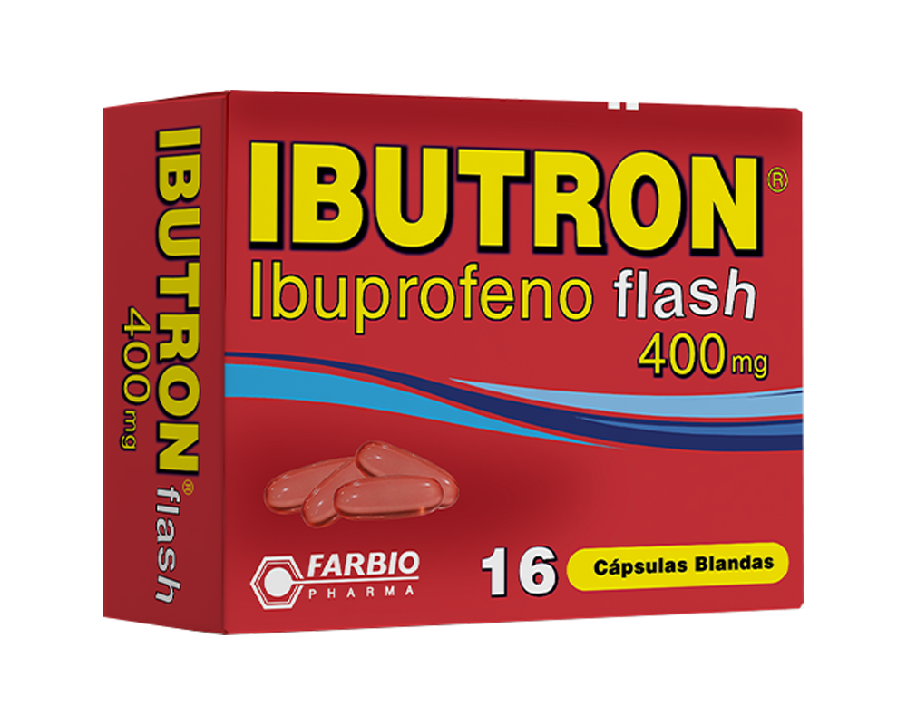 IBUTRON FLASH CAP-BLANx400MGx16