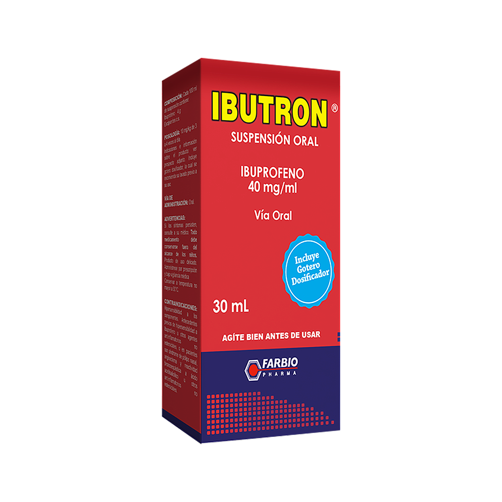 IBUTRON SUS-ORALx40MG/MLx30ML