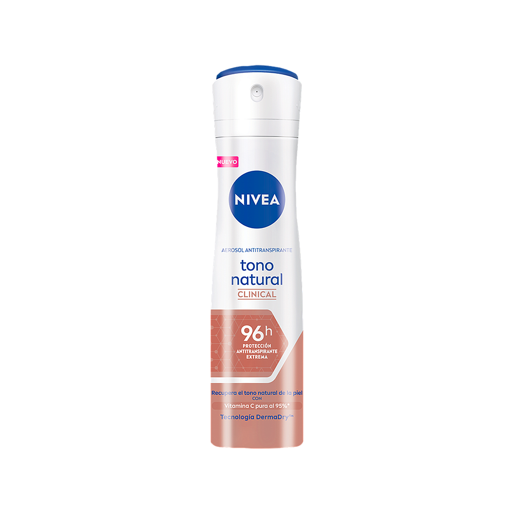 DESOD NIVEA TONO NATURAL CLINICAL AEROx150ML