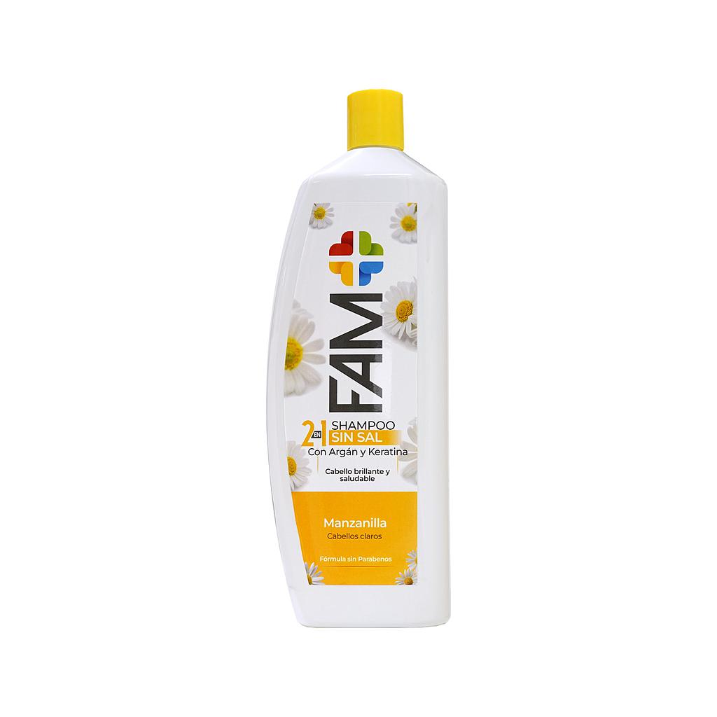 SHAMP FAM+ 2EN1 MANZANILLAx1000ML