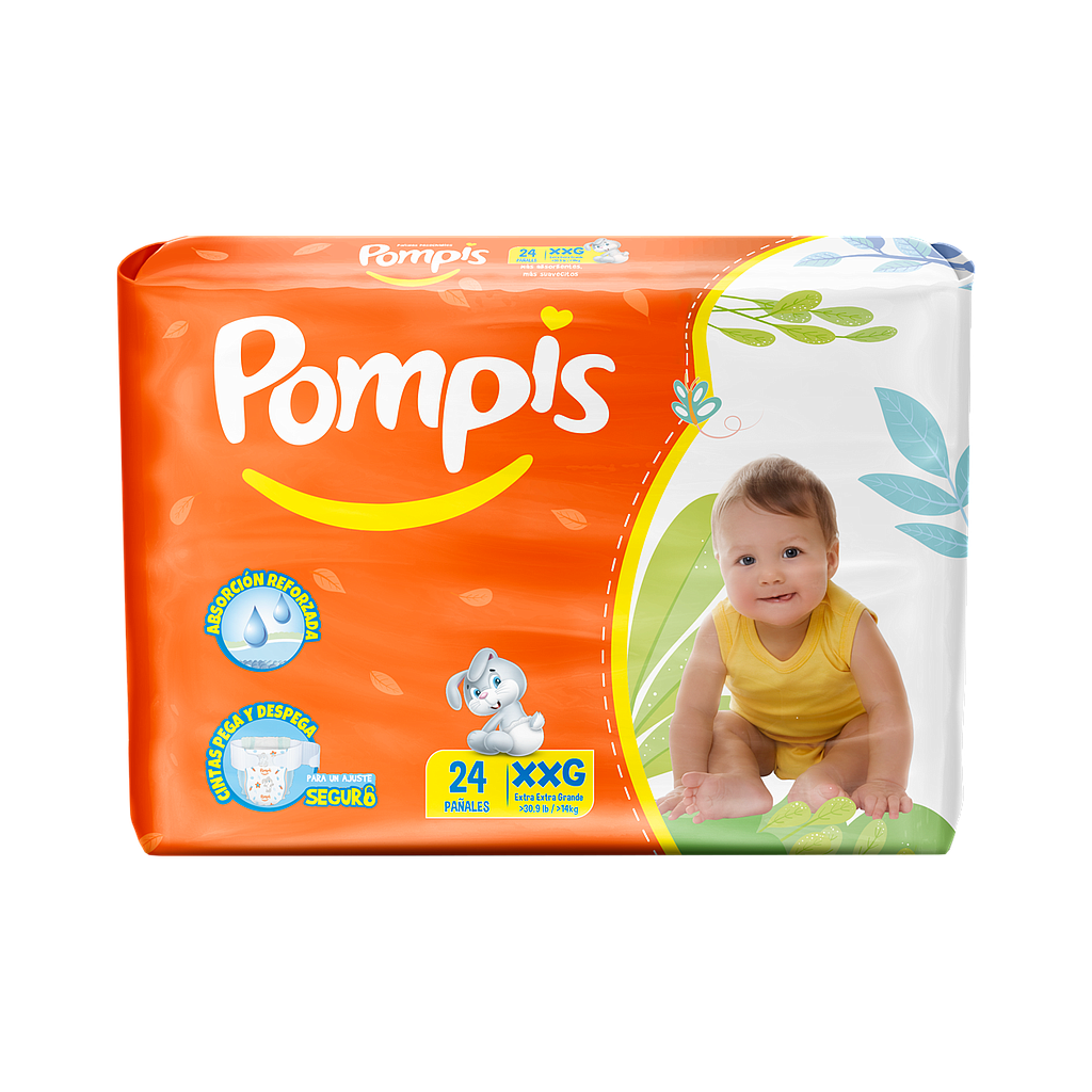 PAÑAL POMPIS ORIGINAL XXGx24