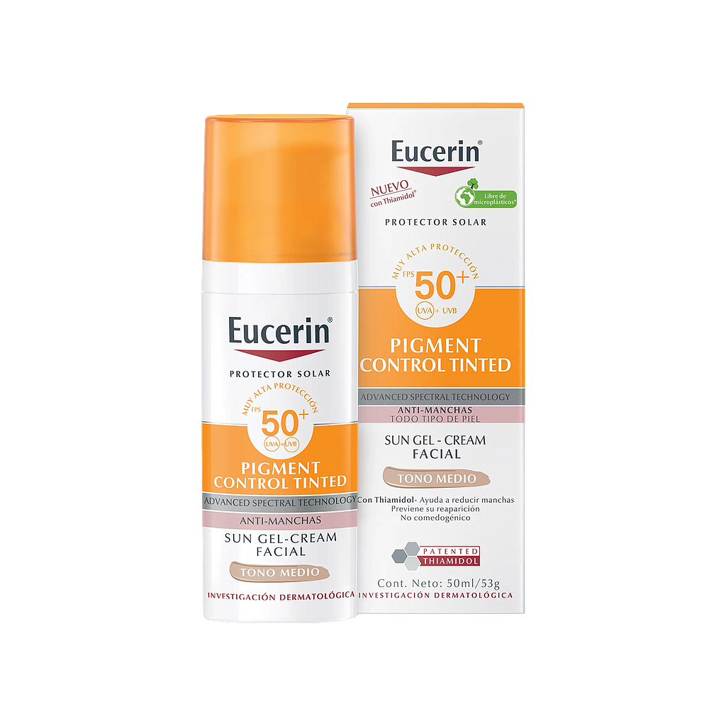 PROT-SOLAR EUCERIN ANTI-MANCHAS FPS50 T-MEDIO FACx50ML