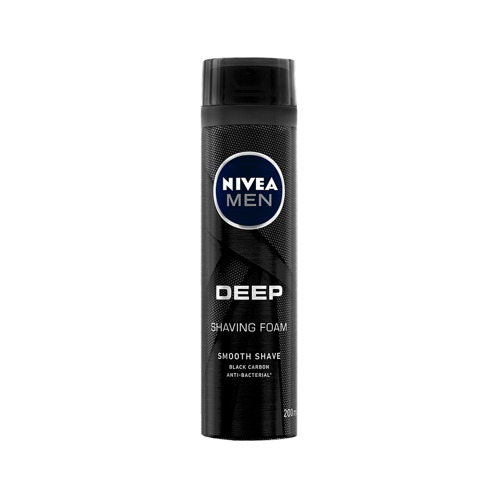 ESPUMA-AFEIT NIVEA MEN DEEP SM-SHX200ML
