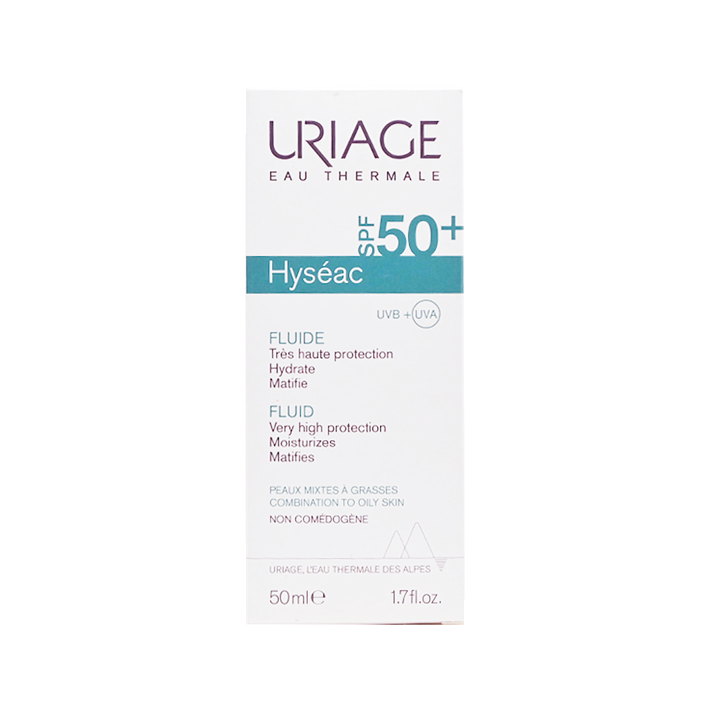 URIAGE EAU THERMALE HYSEAC FLUIDE SPF50x50ML