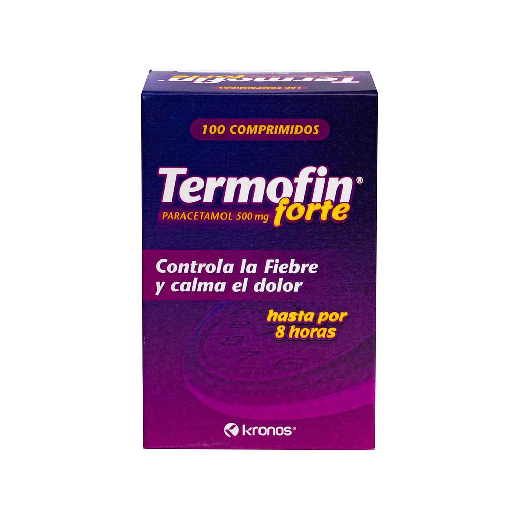 TERMOFIN FORTE COMx500MGx100