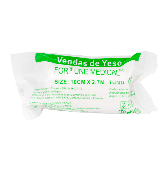 VENDA YESO FORTUNE MEDICAL 10CM