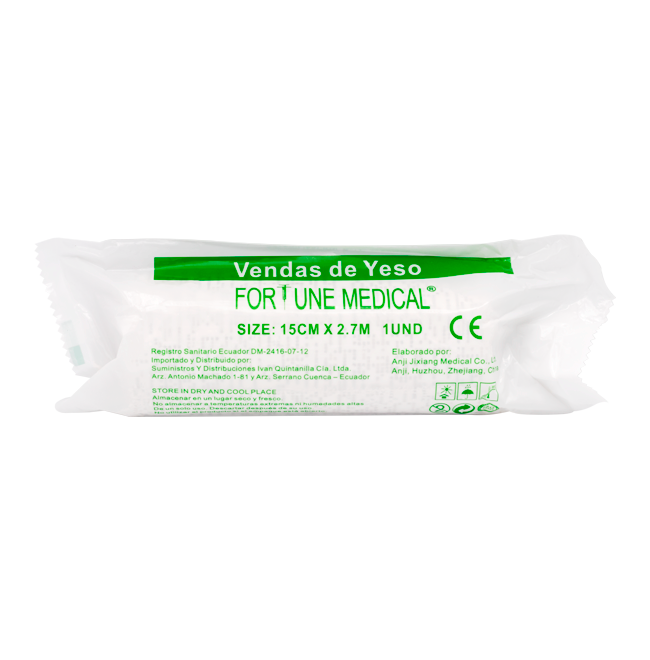 VENDA YESO FORTUNE MEDICAL 15CM