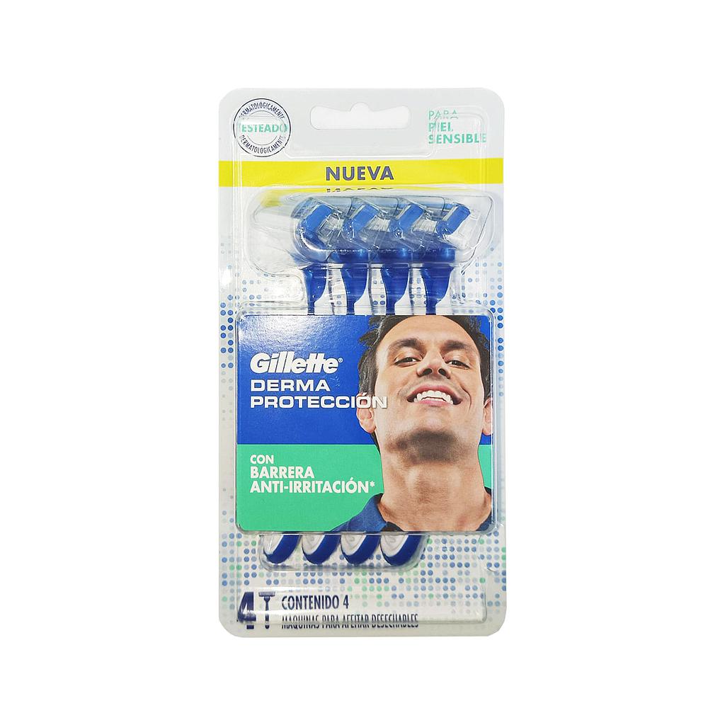 AFEIT GILLETTE PRESTOB D-PROTEC A-IRRITACION BLISTx4