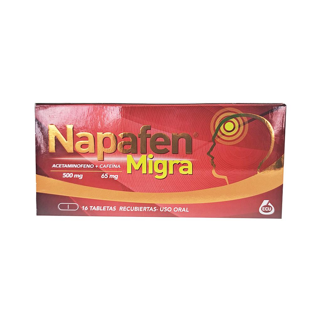 NAPAFEN MIGRA TAB-RECx500/65MGx16