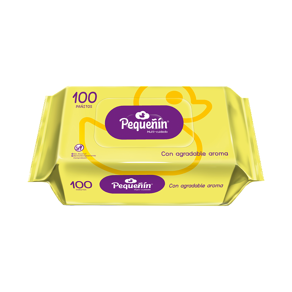 TOALLITA HUM PEQUEÑIN MULTICUIDADOx100
