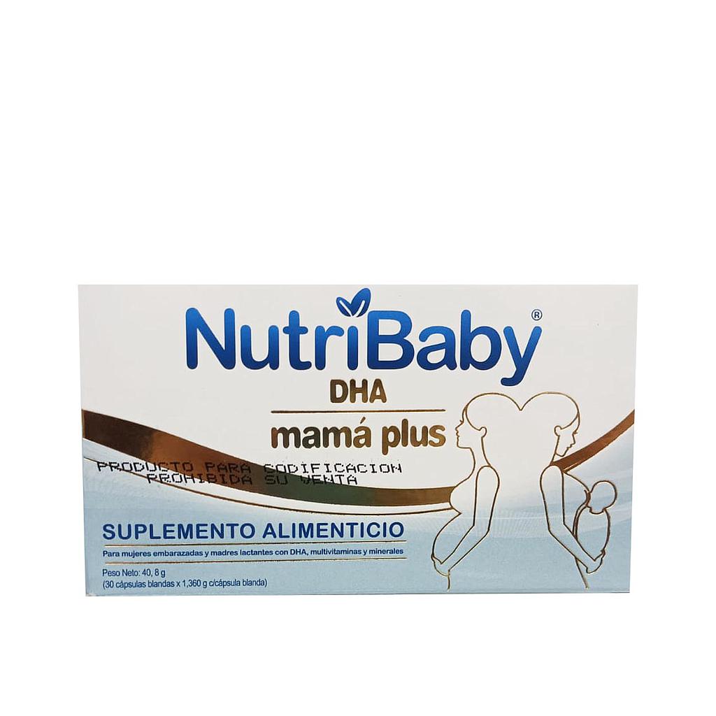 NUTRIBABY MAMA DHA PLUS CAP-BLANx40.8GRx30