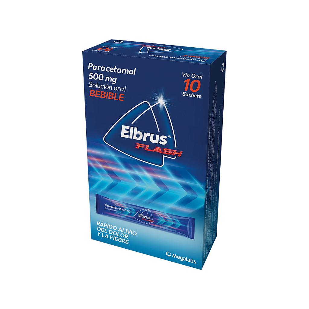 ELBRUS FLASH BEBIBLE SOL-ORALx500MG/10MLx10