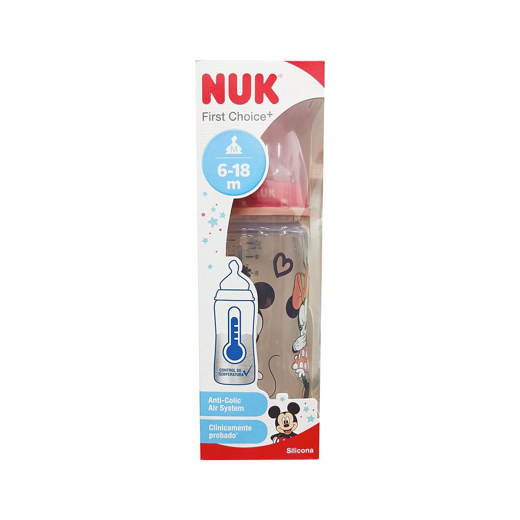 BIBERON NUK F-CHOICE M D-BABY 6-18Mx300ML