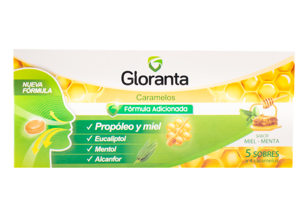 CARAMELO GLORANTA MIEL-MENTA SOBx5(4)