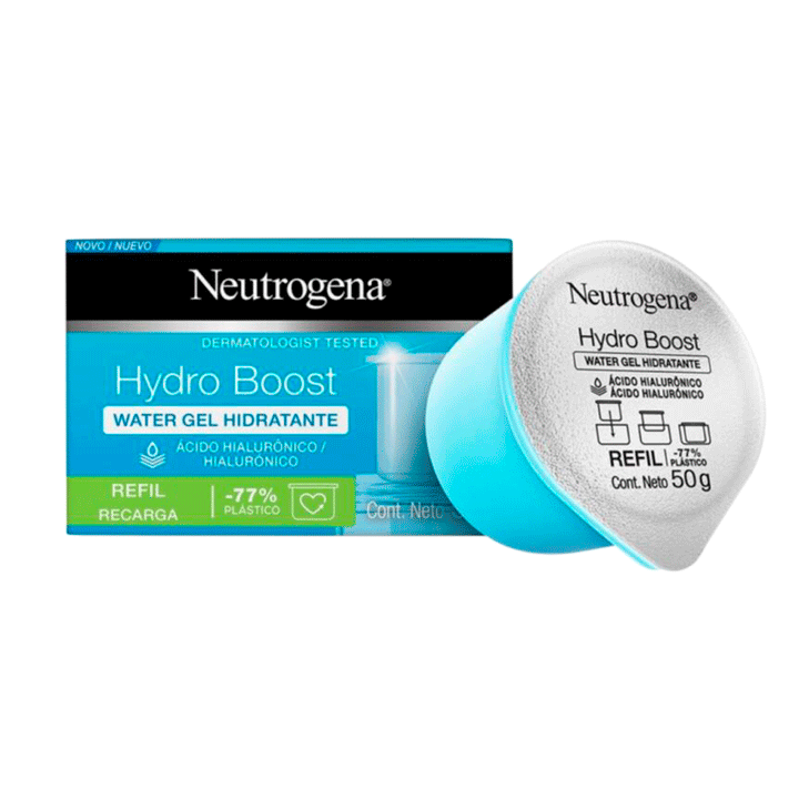GEL NEUTROGENA HYDRO BOOST WATER GEL HIDRATANTE REFILL FACIAL 50GR 