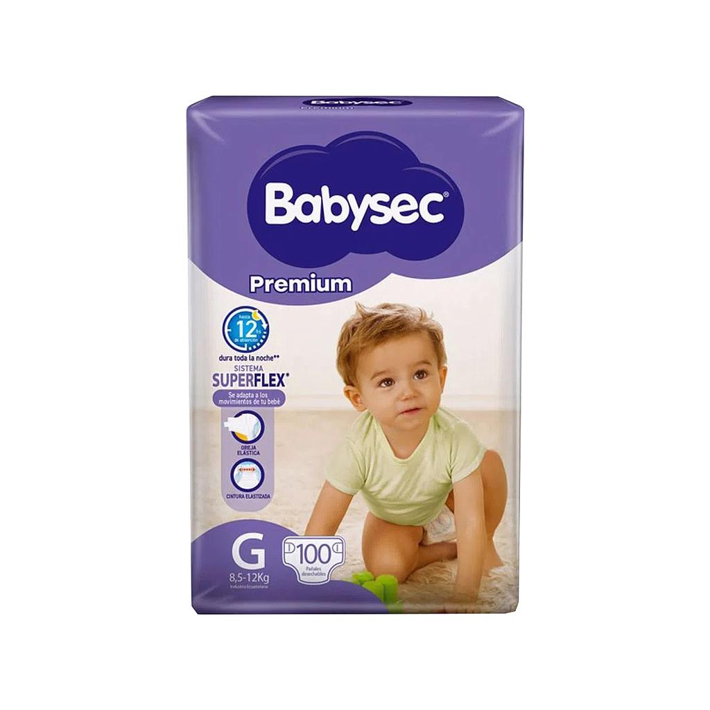 PAÑAL BABYSEC PREMIUN S-FLEX GDEx100