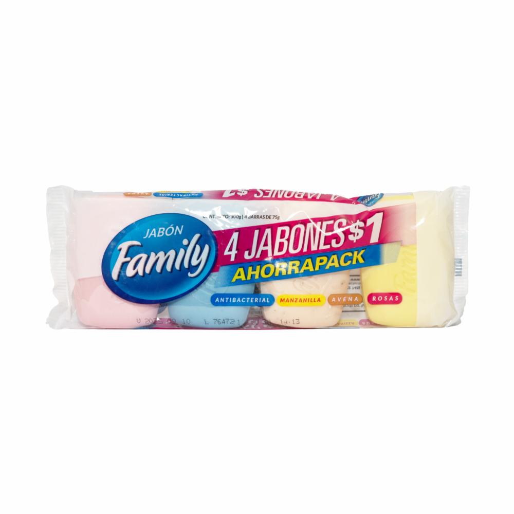 JABON FAMILY SURTIDOx300GRx4
