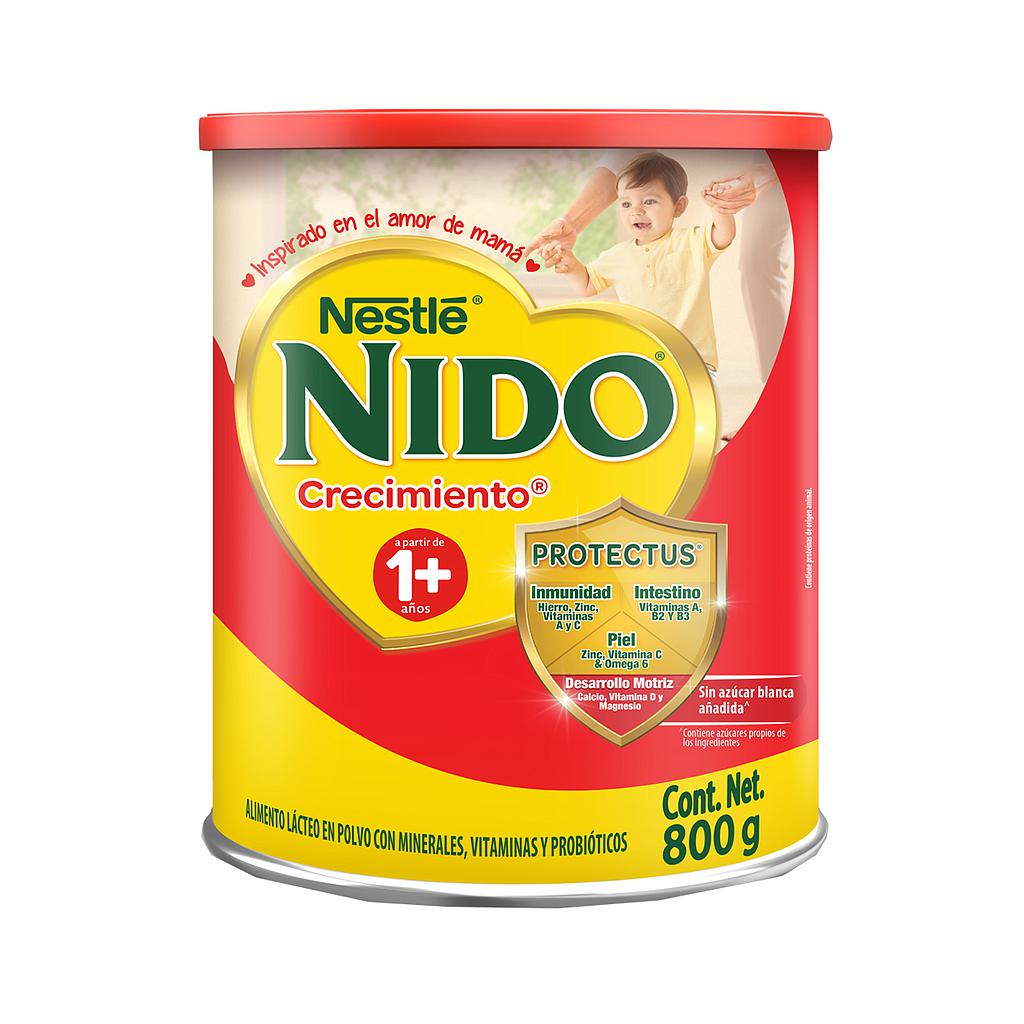 LECHE NIDO 1+ CRECIMIENTO LATAx800GR