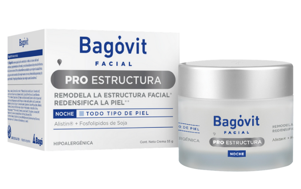 CREMA BAGOVIT FACIAL PRO ESTRUCTURA NOCHEx55GR