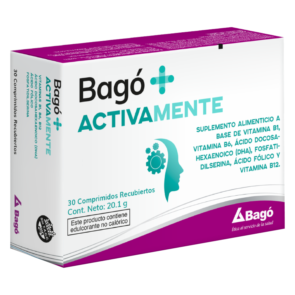 BAGO+ACTIVAMENTE COM-RECx10.8GRx30