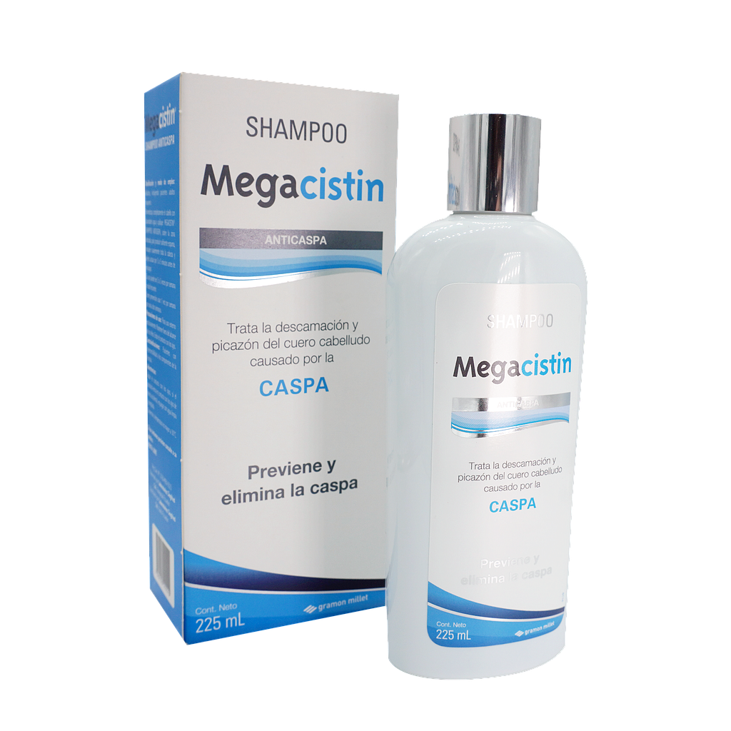 MEGACISTIN ANTICASPA SHAMPx225ML