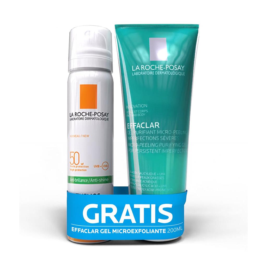 PROT-SOLAR ANTHELIOS INVI SPF50 AERx75ML+GEL EFFACLARx200ML GRAT