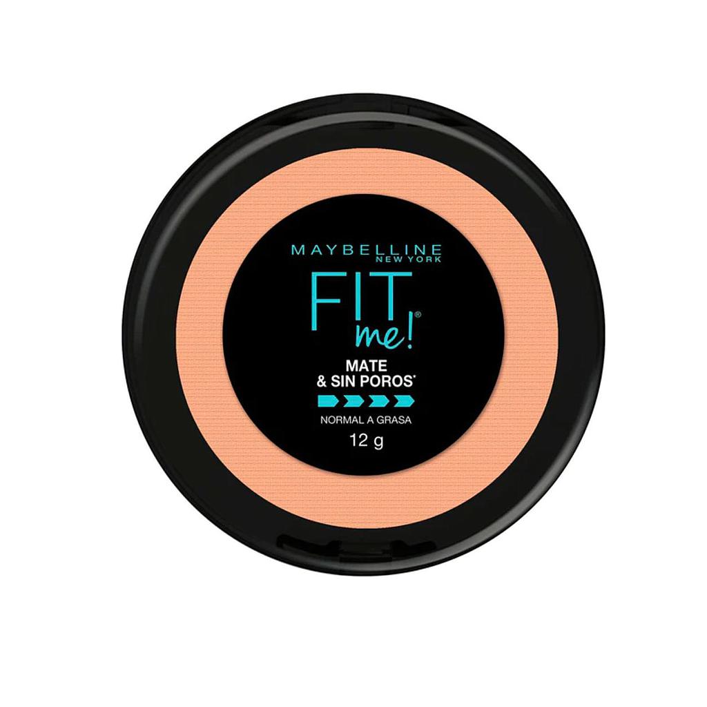 POLVO COMPACTO MAYBELLINE MAT&SIN POR #230 NAT BUFFx12GR