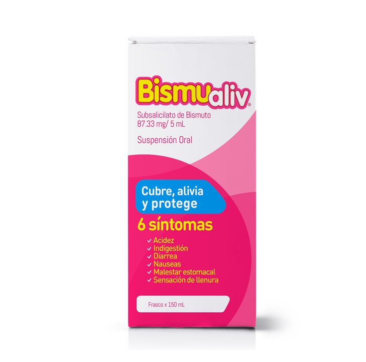 BISMUALIV SUS-ORALx87.33MG/5MLx150ML