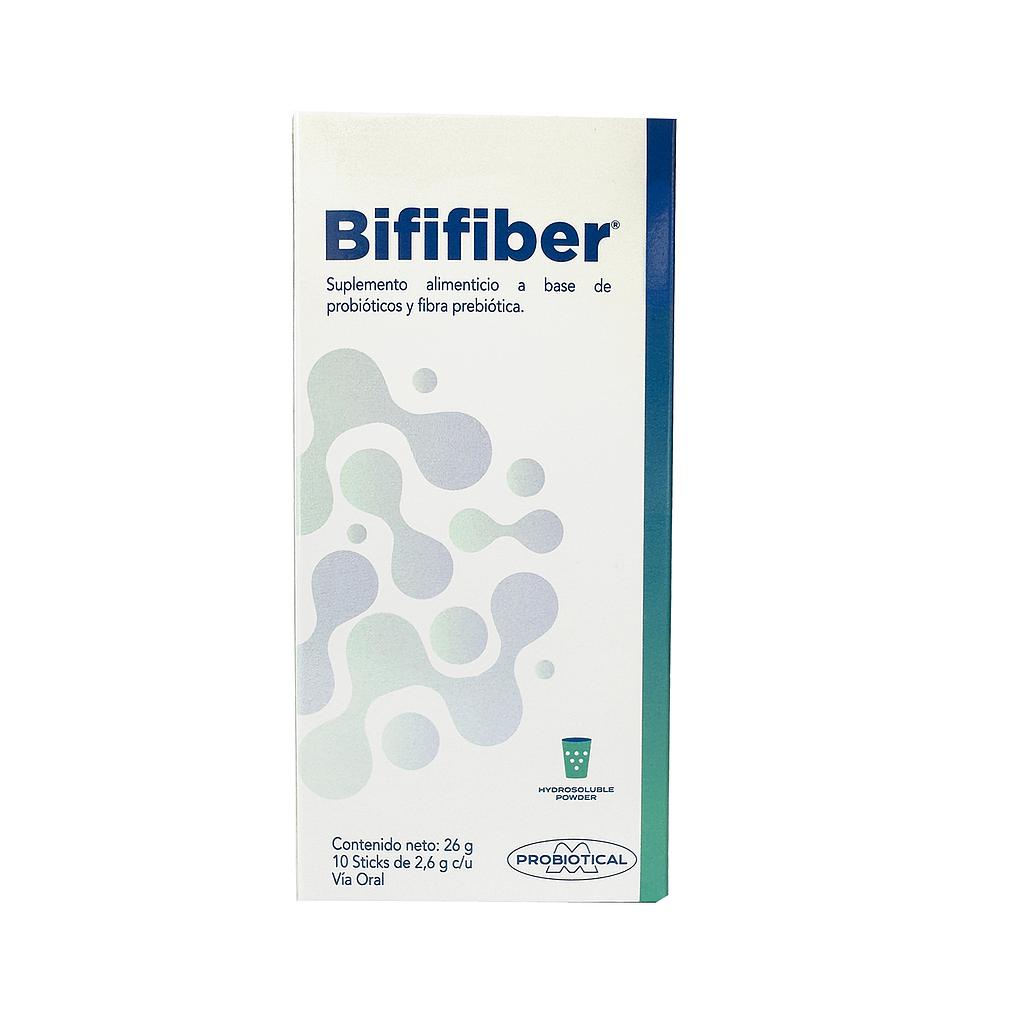 BIFIFIBER  STICKS HIDROSOLUBLEx26GRx10