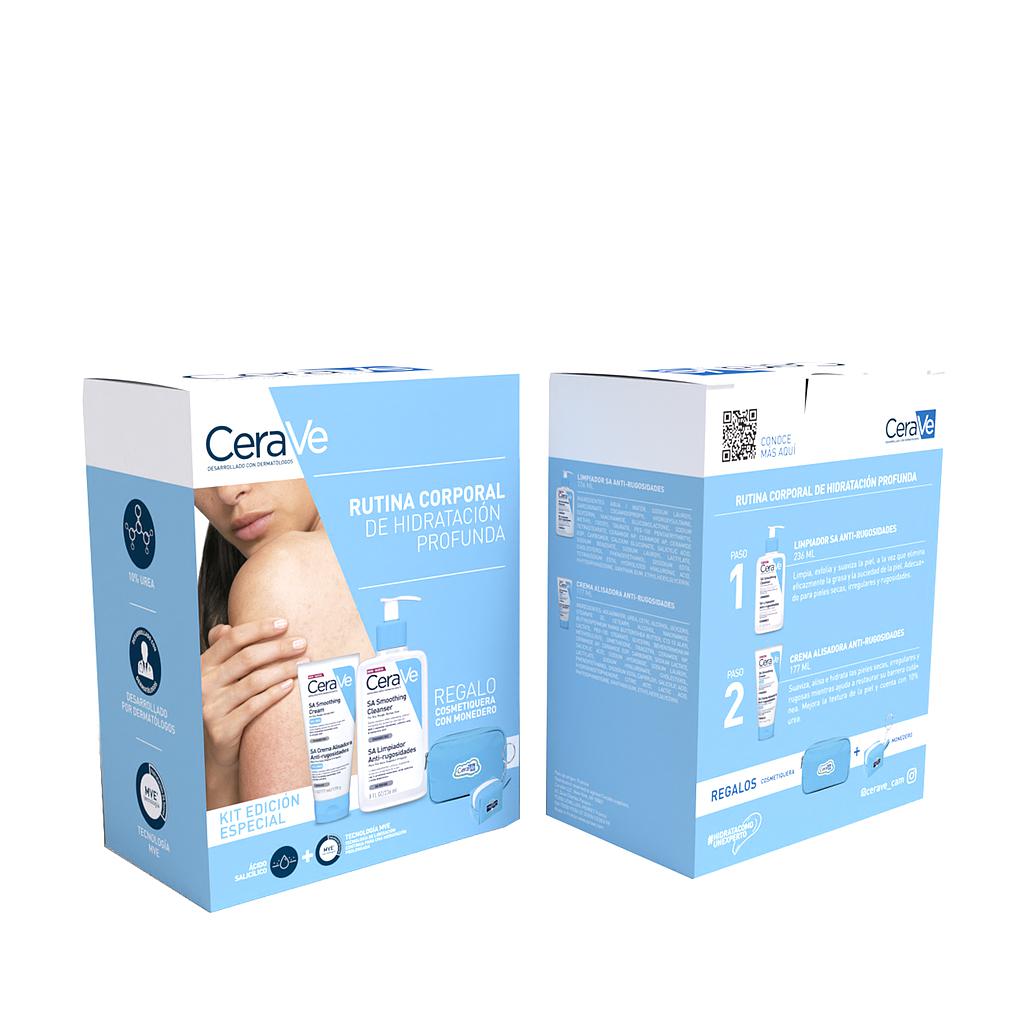 CERAVE PACK RUTINA CORPORAL LIMP-SA+CREM-ALIS+REG