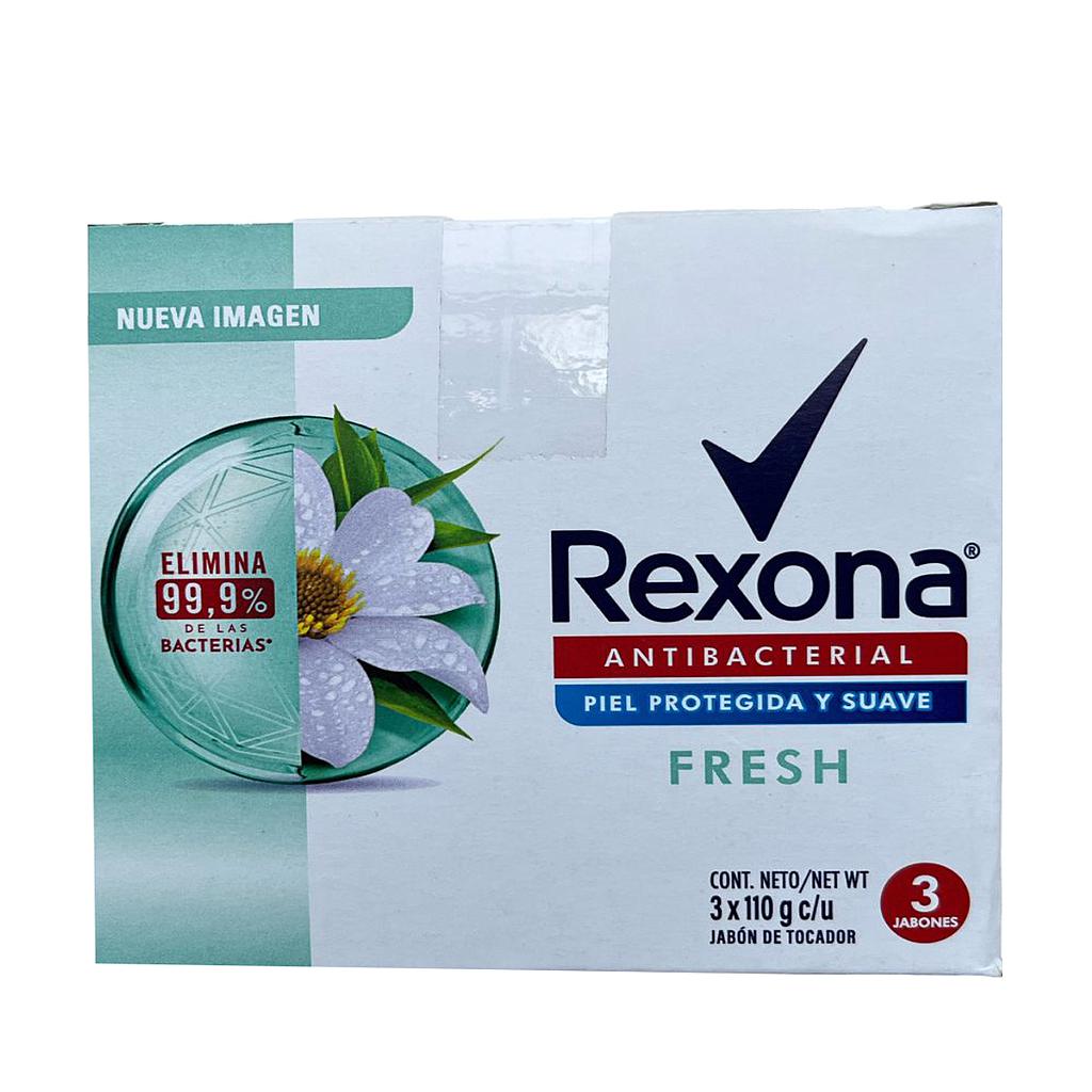 JABON REXONA ANTIBACT FRESH BARRAx110GRx3