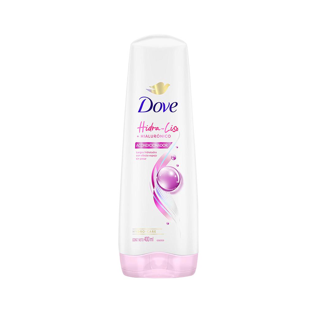 ACOND DOVE HIDRA LISO+ HIALURx400ML