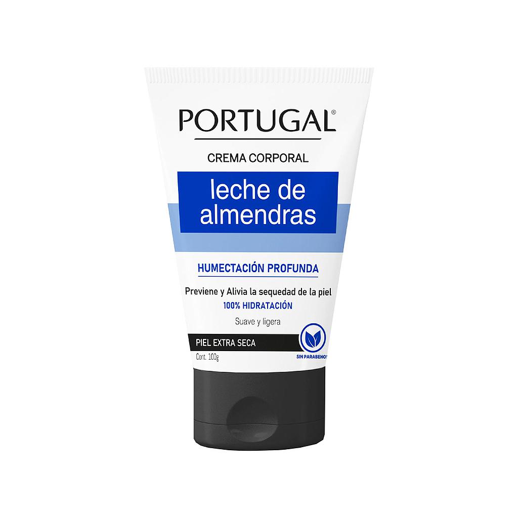 CREMA PORTUGAL  LECHE D-ALMENDRAS CORPx100GR