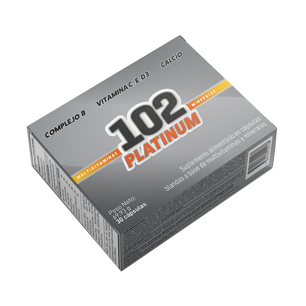 102 PLATINUM CAP-BLANx69.93GRx30