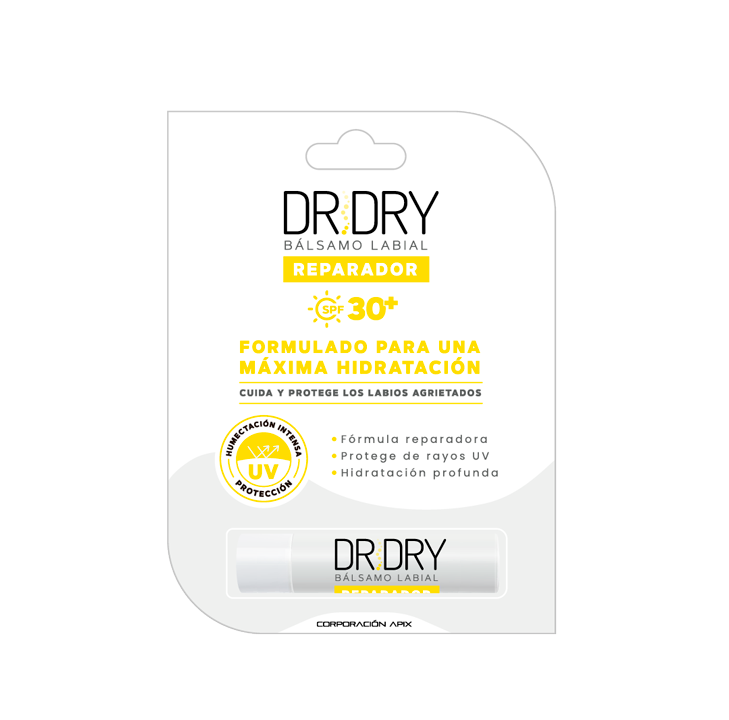 BALSAMO LABIOS DR DRY REPARADOR SPF30x4.8GR