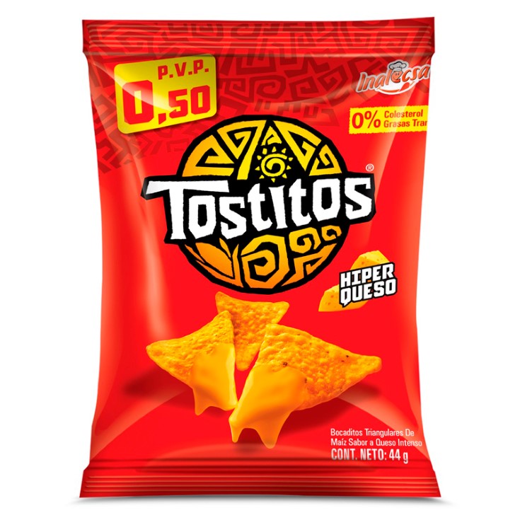 NACHOS TOSTITOS H-QUESOx44GR