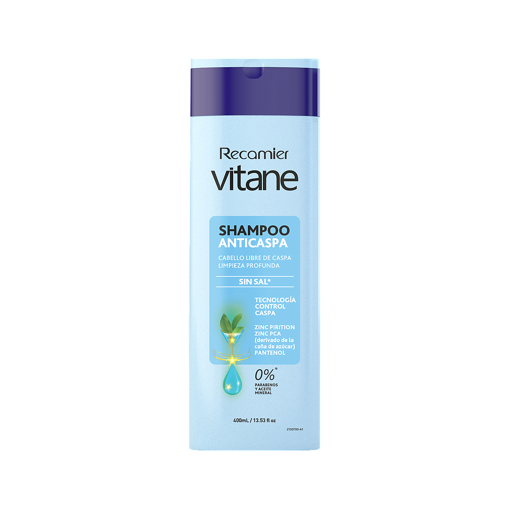 SHAMP VITANE ANTICASPAx400ML
